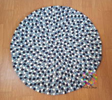 Load image into Gallery viewer, Felt Ball Rugs 90 cm - 250 cm (Free Shipping)