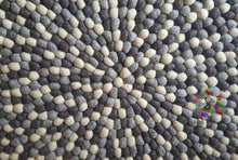 Load image into Gallery viewer, Felt Ball Rugs 90 cm - 250 cm Natural Earth Tone (Free Shipping)