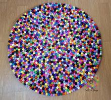 Load image into Gallery viewer, Felt Ball Rugs 20 cm - 250 cm Vibrant Multicolor (Free Shipping)