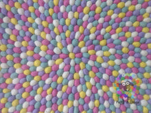 Load image into Gallery viewer, Felt Ball Rugs /Bubblegum pom pom Wool Carpet (Free Shipping)
