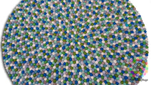 Load image into Gallery viewer, Freckle Felt Ball Rugs 90 cm - 250 cm. 100 % Wool Handmade Nepal Rug (Free Shipping)