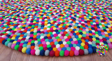 Load image into Gallery viewer, Felt Ball Rugs 20 cm - 250 cm Bright Multicolored Rug (Free Shipping)