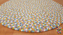 Load image into Gallery viewer, Felt Ball Rugs 20 cm - 250 cm Play Mat, teppich 100 % Wool (Free Shipping)