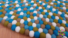 Load image into Gallery viewer, Felt Ball Rugs 20 cm - 250 cm Play Mat , Nursery Rug , Children Rug  (Free Shipping)
