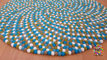 Load image into Gallery viewer, Felt Ball Rugs 20 cm - 250 cm Play Mat , Nursery Rug , Children Rug (Free Shipping)