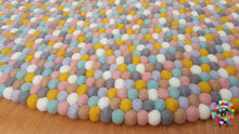 Load image into Gallery viewer, Felt Ball Rugs 20 cm - 250 cm Play Mat, teppich 100 % Wool (Free Shipping)