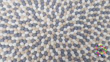 Load image into Gallery viewer, Felt Ball Rug 20 cm - 250 cm Pop pom Nursery Rug (Free Shipping)