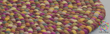 Load image into Gallery viewer, Felt Ball Rugs 20 cm - 250 Nursery Rug/ Living Room Rug/ Pom Pom Rug / Pebble Rug (Free Shipping)