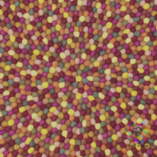 Load image into Gallery viewer, Felt Ball Rugs 20 cm - 250 Nursery Rug/ Living Room Rug/ Pom Pom Rug / Pebble Rug (Free Shipping)