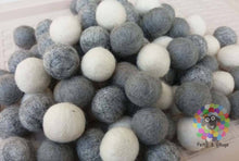 Load image into Gallery viewer, 2 cm Felt Balls. Wool Pom pom Nursery Garland Decoration 100 % Wool - DIY Craft
