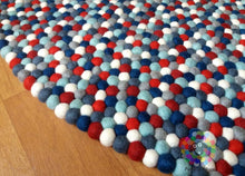 Load image into Gallery viewer, Felt Ball Rugs Firecracker Nursery Rug (Free Shipping)
