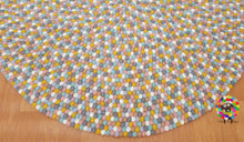 Load image into Gallery viewer, Felt Ball Rugs 20 cm - 250 cm Play Mat, teppich 100 % Wool (Free Shipping)
