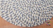 Load image into Gallery viewer, Felt Ball Rug 20 cm - 250 cm Pop pom Nursery Rug (Free Shipping)
